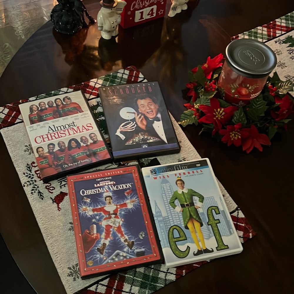 Christmas DVD lot of 4 please look at the lot…thank you!